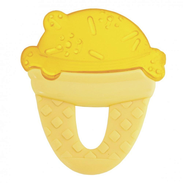 Chicco прорезыватель-игрушка Fresh Relax &quot;Мороженое&quot; с 4 месяцев цвет желтый 