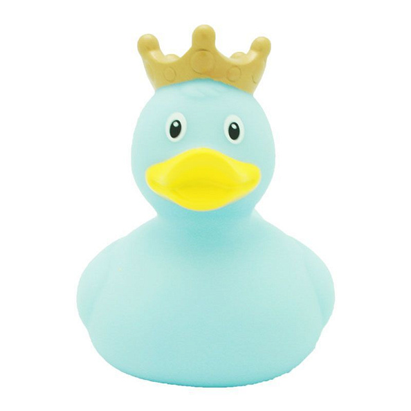 Веселые Ути-пути уточка в короне голубая - фото  3