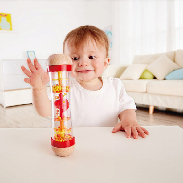 Hape игрушка Бисерный дождь красный - фото  7