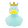 Веселые Ути-пути уточка в короне голубая - фото 3