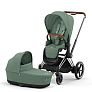 Cybex Priam IV  2  1 Chrome Brown / Leaf Green