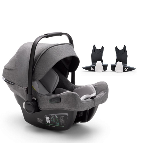 Bugaboo Turtle Air by Nuna  Bee +  Grey 0+ -   1