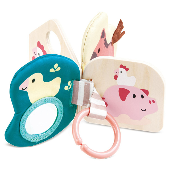 Hape книжка-подвеска Домашние животные - фото  1