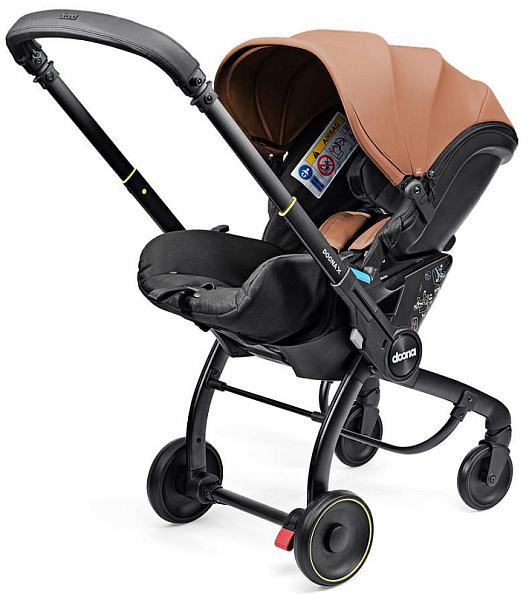 Doona X коляска-автокресло / Terracotta - фото  1