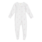 Babybu комбинезон на молнии Pale Pink Tree 100% органический хлопок 