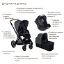 JANE Коляска 3 в 1 Muum+Micro+Koos I-Size R1 Cold Black - фото 3