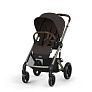 Cybex Коляска 2в1 Balios S Lux TPE Chocolate Brown в комплекте со спальным блоком CotS и дождевиками - фото 3