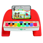 Hape игрушка музыкальная Пианино сенсорное, красное