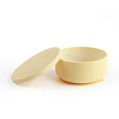 Edda миска на присоске с крышкой силикон Мимоза