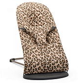 BabyBjorn кресло-шезлонг Bliss Cotton леопард/бежевый