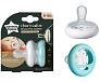 Tommee Tippee соска-пустышка силиконовая Breast-like, 6-18 мес., 2 шт. - фото 3
