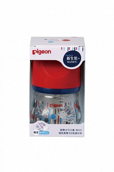 Pigeon SoftTouch Peristaltic Plus бутылочка для кормления &quot;Ёжик&quot; 0+ 80 мл