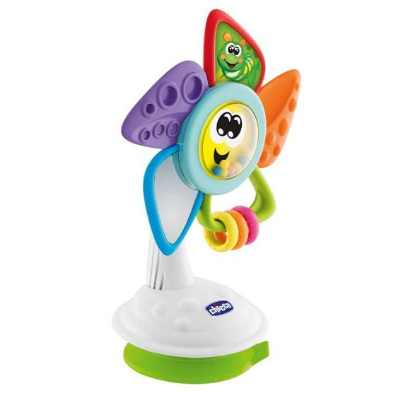 Chicco игрушка на присоске на стульчик для кормления Will the Pinwheel - фото  3