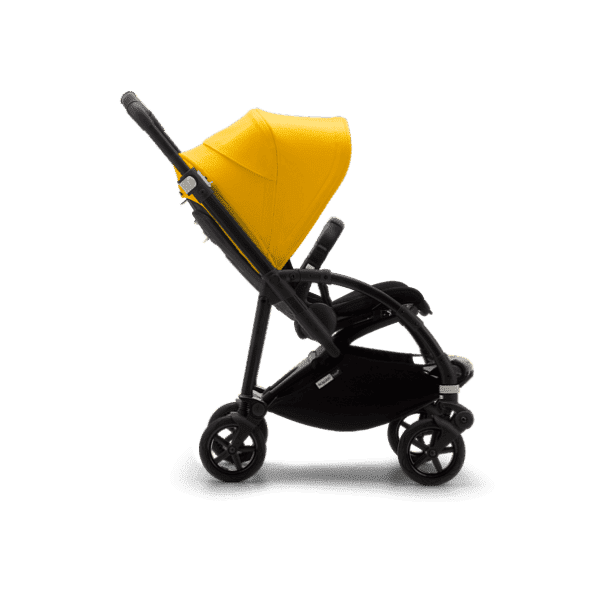 Bugaboo Bee6 коляска прогулочная Black/Black/Lemon Yellow complete