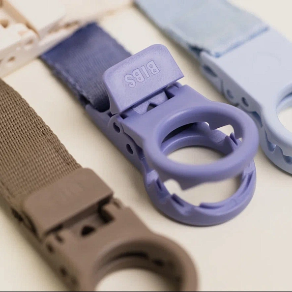 BIBS держатель для пустышки Clip Loop, Peri - фото  6