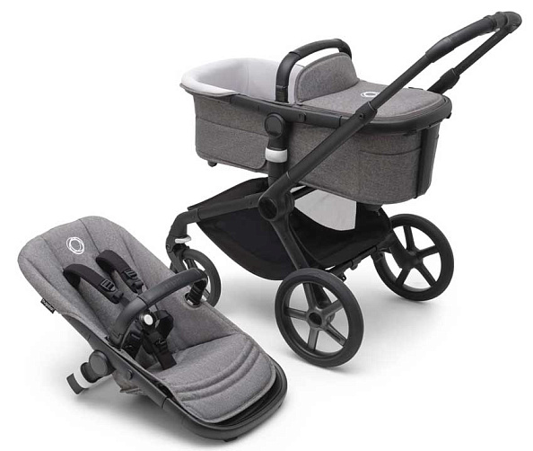 Bugaboo Fox5 base Black/ Grey Melange -   1