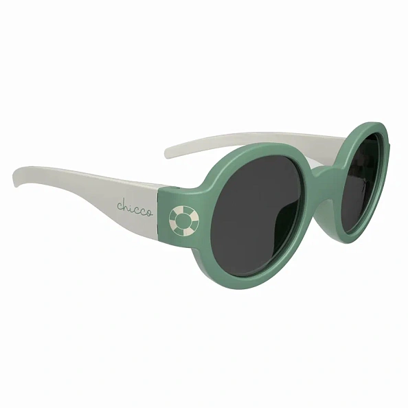 Chicco очки солнцезащитные 0мес+ Green Smoky зеленый - фото  1