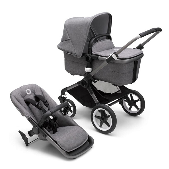 Bugaboo Fox3  2  1 Graphite/ Grey Melange/ Grey Melange complete -   6