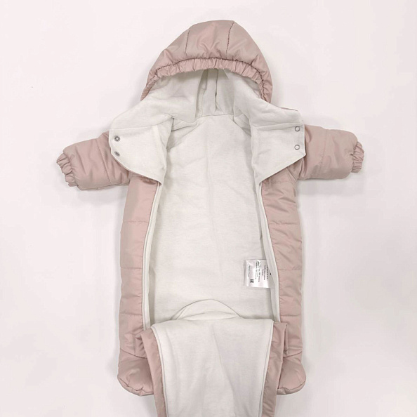 OLANT BABY комбинезон зимний NILSON цвет розовый - фото  4