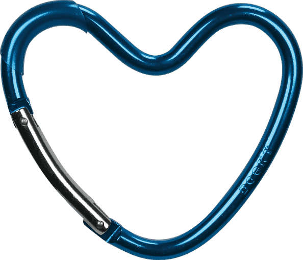 Xplorys Крепление для сумок Dooky Heart Hook - Blue