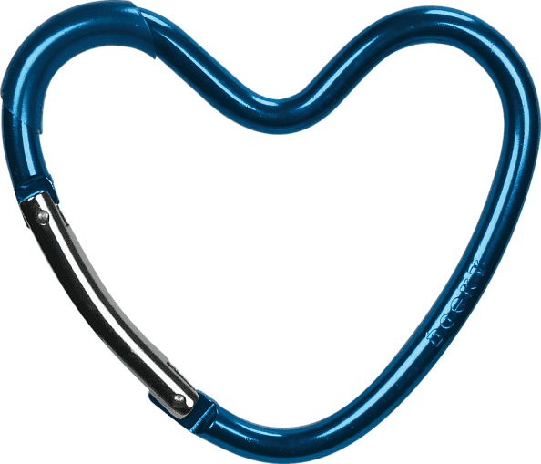 Xplorys Крепление для сумок Dooky Heart Hook - Blue - фото  1