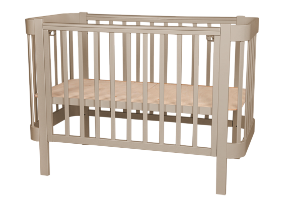 LIEL кровать с маятником приставная Cosmos mokka - фото  1