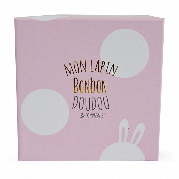 Dou Dou et Compagnie кролик Bonbon розовый 25 см