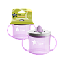 Tommee Tippee чашка-непроливайка первая 190 мл.с 4 мес., сиреневый NEW - фото 2