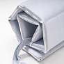 Perina защита для детской кроватки (фенс-бортик) "Sateen Collection" (голубой) - фото 12