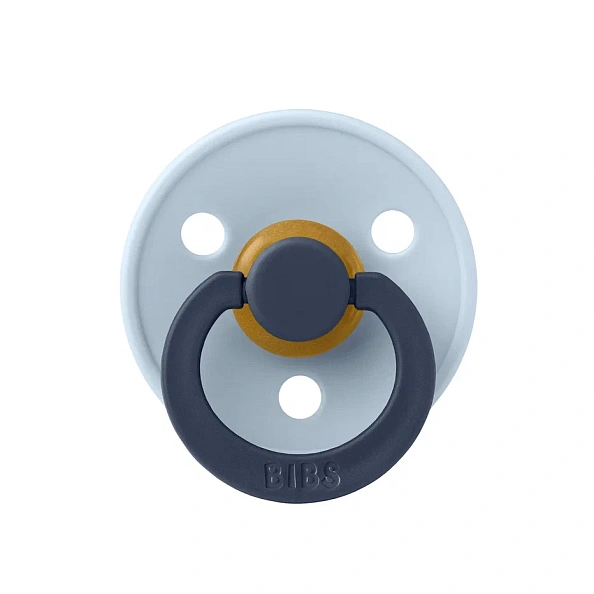 BIBS соска-пустышка латексная Studio Colour Fusion Baby Blue/Deep Space - фото  1