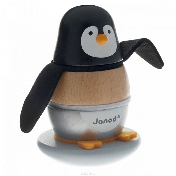 Janod игрушка - пирамидка &quot;Пингвинчик&quot;