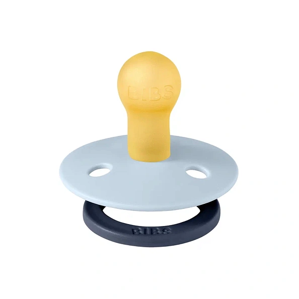 BIBS соска-пустышка латексная Studio Colour Fusion Baby Blue/Deep Space - фото  2