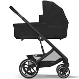 Cybex Коляска 3в1 Balios S Lux BLK Moon Black NEW 2025