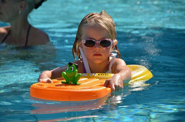 Swimtrainer круг classic оранжевый 2 года+ - фото  8