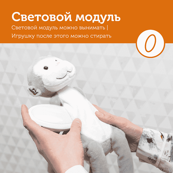 Zazu ночник с успокаивающими мелодиями Обезьянка Макс  - фото  3