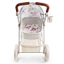 Happy Baby коляска для кукол Эшли (Ashley) сиреневые цветы / lilac flowers - фото 17