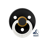 BIBS соска-пустышка Colour Black Glow 