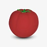 Oli&Carol мячик из натурального каучука Tomato - фото 1