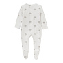Babybu комбинезон на молнии Pale Grey Tree 100% органический хлопок  - фото 2