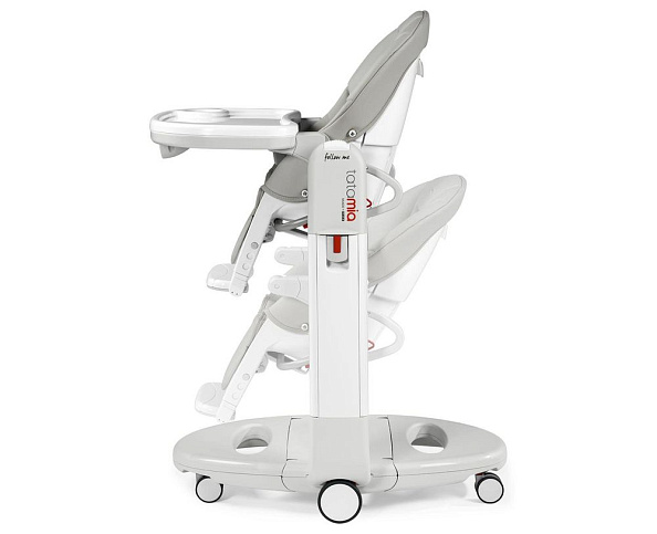 Peg Perego стульчик для кормления Tatamia Follow Me Wonder Grey - фото  6