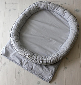 Babynest    7568 Twin lightgrey