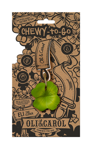 Oli&Carol прорезыватель для зубов мини Клевер - фото  7