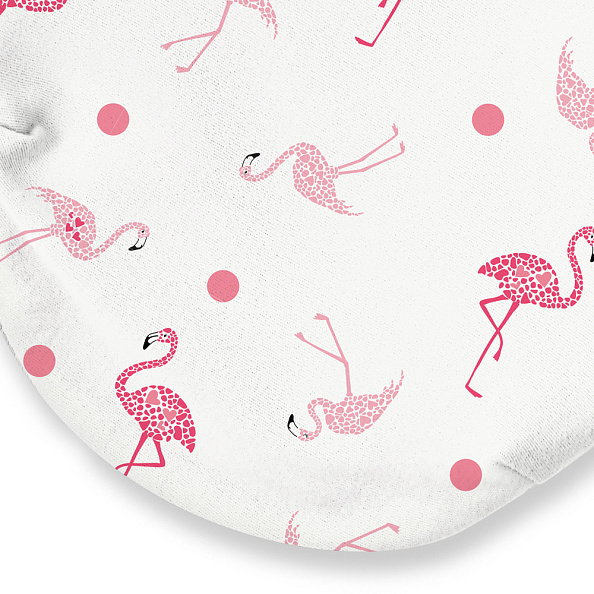 Summer Infant конверт для пеленания на липучке 3 шт. Swaddleme® S/M розовый/сердечки/фламинго