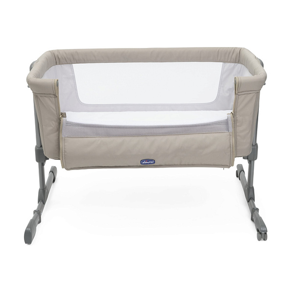 Chicco кровать приставная Next2Me Essential Dune Re Lux Beige - фото  8