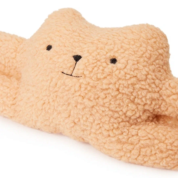 Happy Baby блокиратор для дверей мягкий, бежевый медведь - фото  5