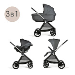 Chicco Коляска 3в1 Bellagio Black Satin