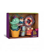 Battat B.Dot набор игрушек для ванной "Давай плескаться"