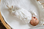 OLANT BABY комбинезон Open на молнии для новорожденного Nature 
