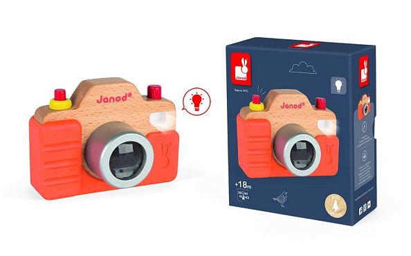 Janod игрушка Фотокамера red