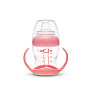 Munchkin обучающий поильник-чашка Gentle™ с ручками розовый (прозрачный) 4+ 120мл.  - фото 4